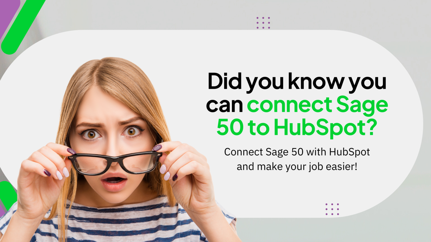 Connect Sage 50 to HubSpot