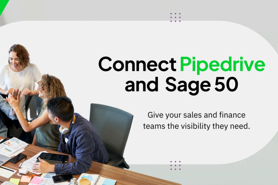 Connect Pipedrive and Sage 50