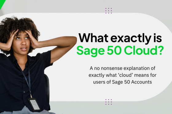 What exactly is Sage 50 Cloud.